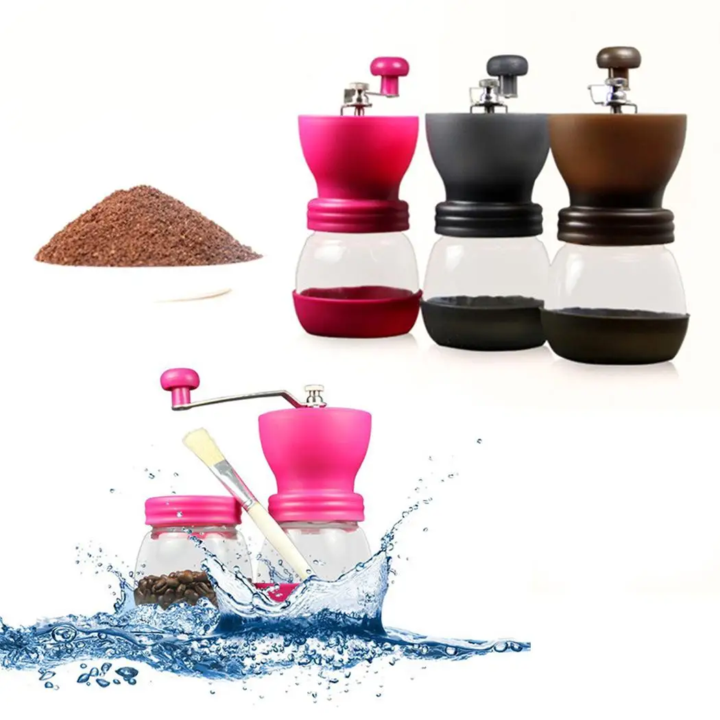 Мини Портативная прочная ручная кофемолка для дома наружная бытовая машина кофе