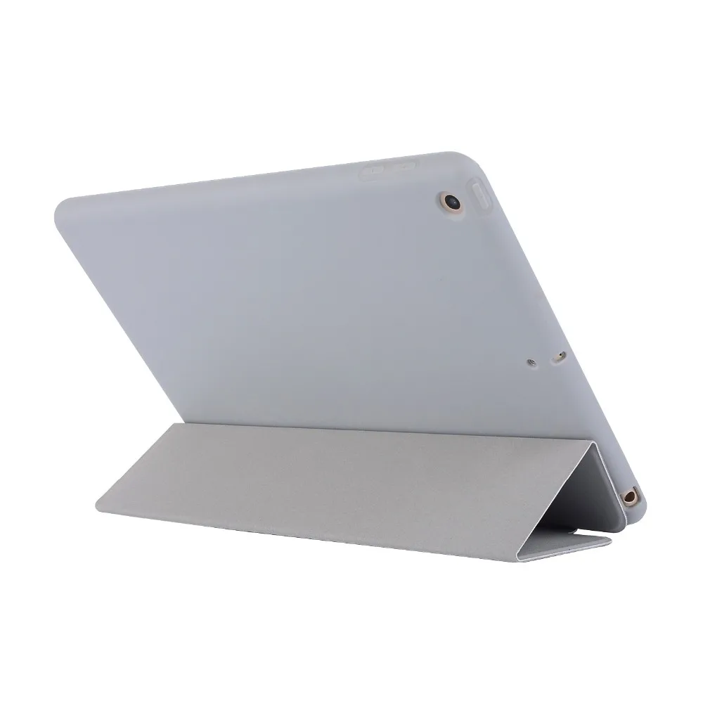 Силиконовый чехол Fanshu с полным покрытием для iPad 2018 2019 Pro со складной подставкой и