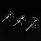 10 шт., осьминогкальмарный джиг, сделай сам, Крючки 2,5 #3,0 #3,5 #, приманка в виде кальмара, Крючки для рыбалки