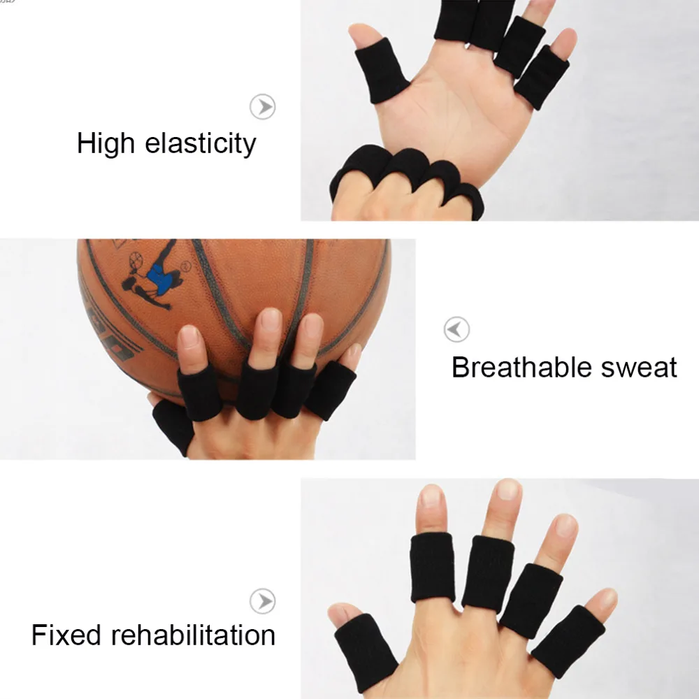 1 шт. баскетбольные волейбольные спортивные нарукавники для пальцев трикотажные