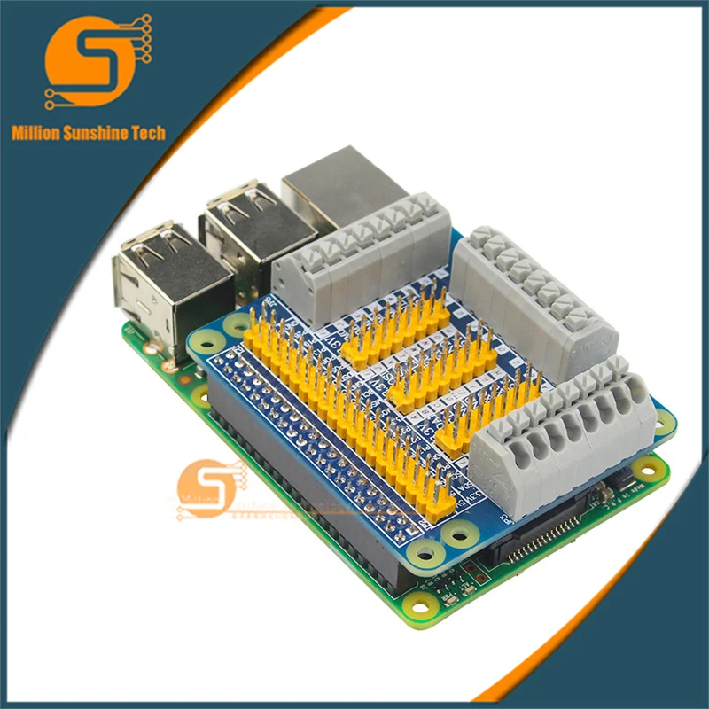 GPIO Плата расширения raspberry pi щит для raspberry pi 2 3 B+ с винтами для raspberry pi 3 Model B diy kit