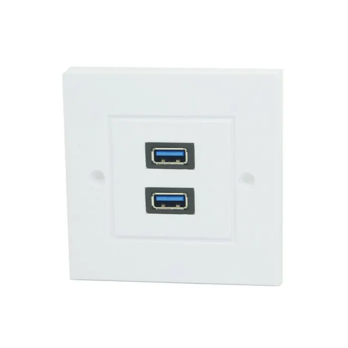 Двойной порт USB 3 0 зарядное устройство для передачи данных настенная панель док