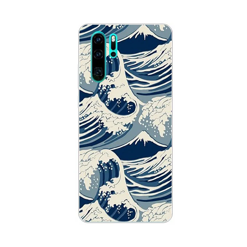 huawei p30 lite Case Silicon Explor music Painting Soft TPU Back Cover for pro Phone protect cases shell |