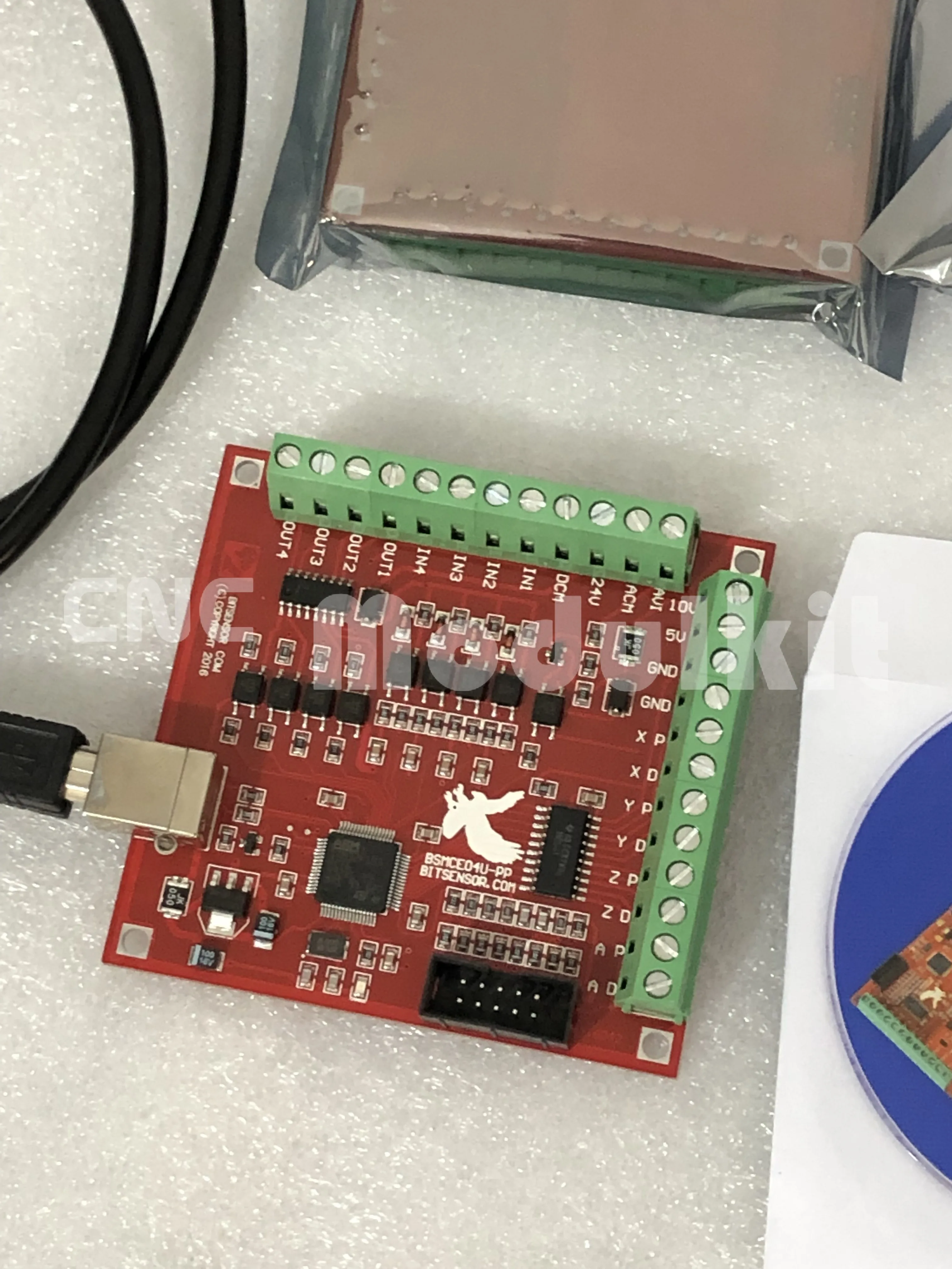 ЧПУ Mach3 USB плата для разрыва движения 4 осевой контроллер драйвера Маршрутизатор