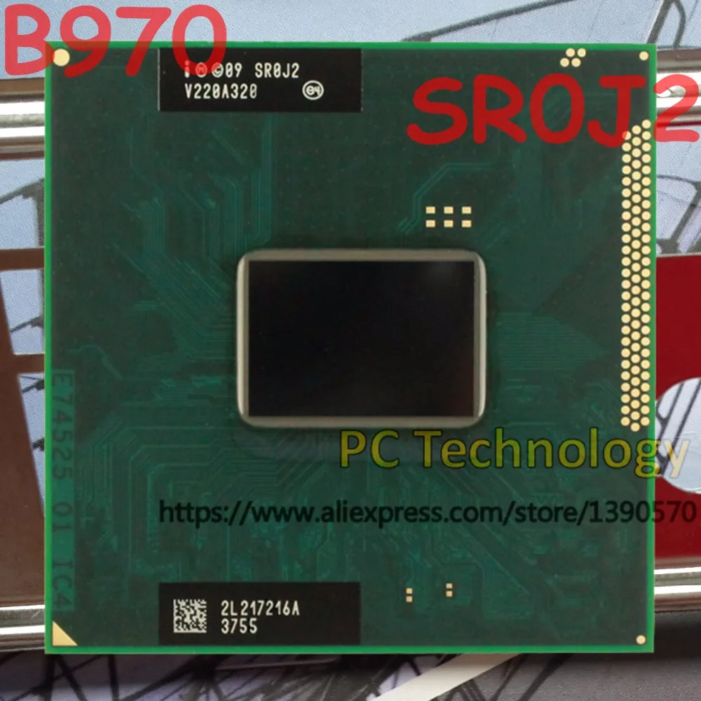 Оригинальный двухъядерный процессор Intel Pentium B970 2 3 ГГц Мб SR0J2 Бесплатная Доставка