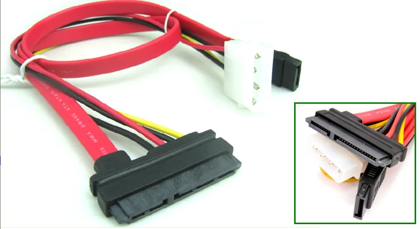 SATA SATA22P до 7 P + 15 новый кабель оптический привод IDE питания 0 45 м|Соединители| |