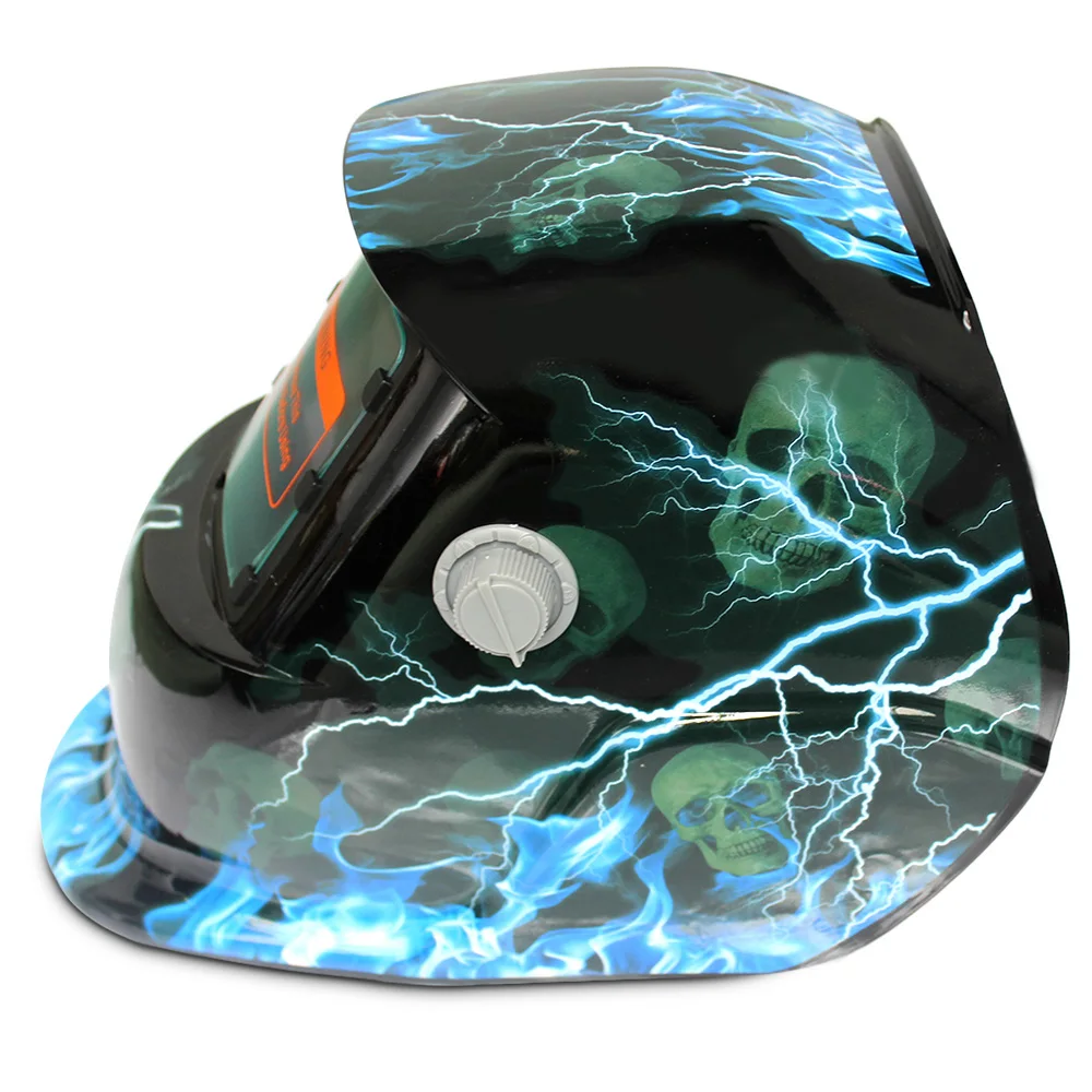 Solar Energy Automatic Changeable Light Electric Welding Protective Helmet with Natural Pattern | Инструменты