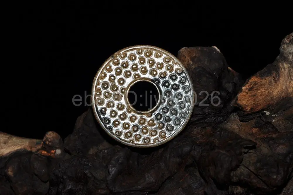 Старинная китайская старинная Нефритовая ручная статуя зверя подвеска амулет |