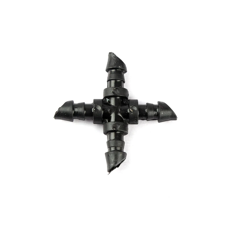 Шланг оросительный с зазубринами 4/7 мм 20 шт.|connector 4/7mm|barb connectorirrigation connector |