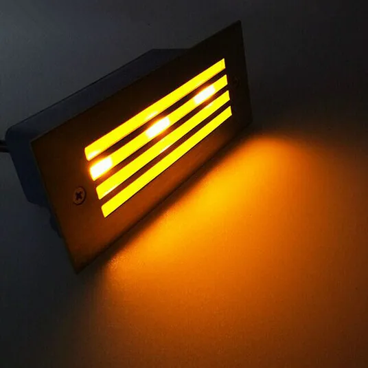 12 шт./лот 3 Вт светодиодный декоративный настенный светильник для лестницы