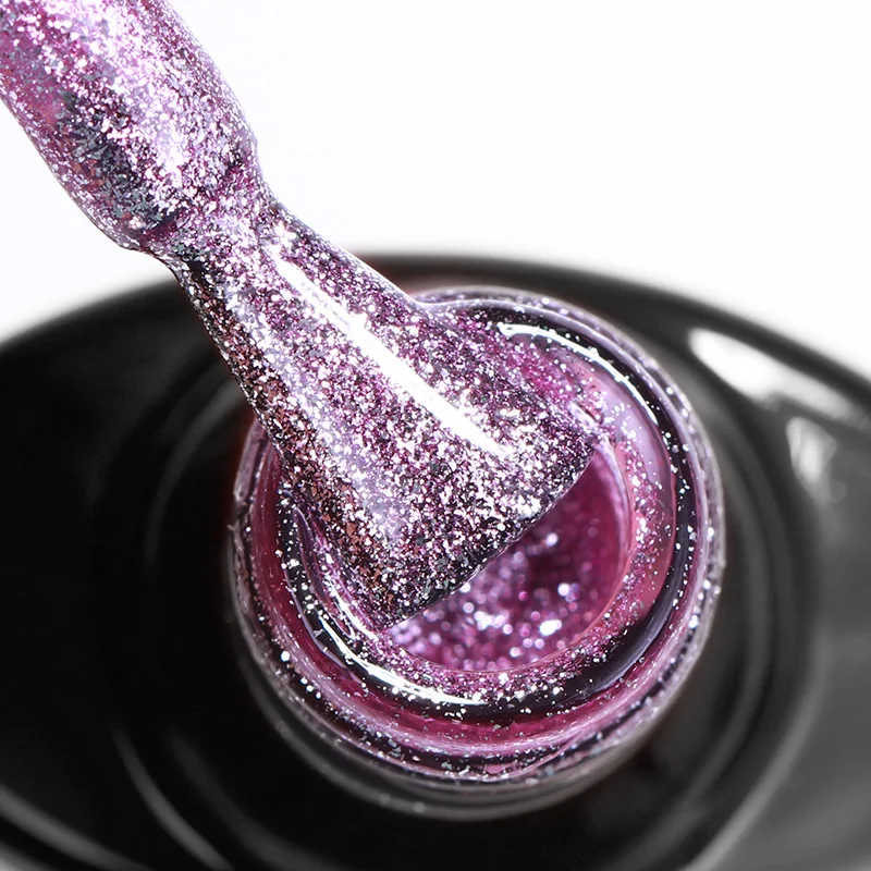UR SUGAR Платиновый Цветной Гель лак для ногтей полуперманентный жемчужный