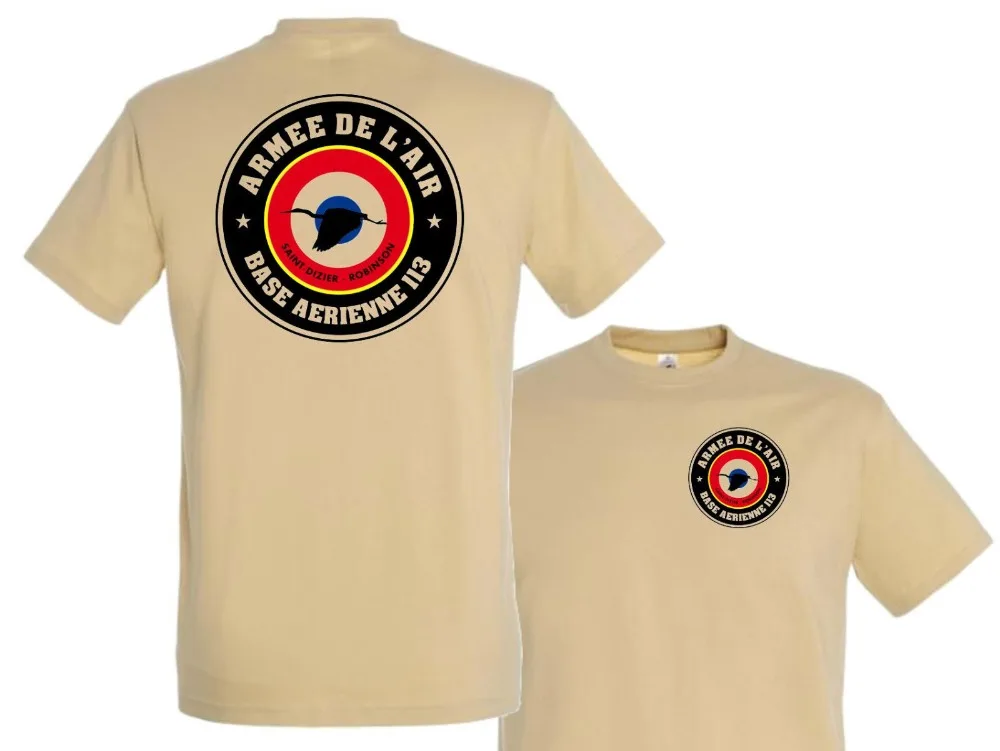 

Ba 113 St Dizier - Army De L'Air Rafale Aquitaine T Shirt Pilote Air Hot Selling Top Fitness Tops Male Print Tee Shirt Homme