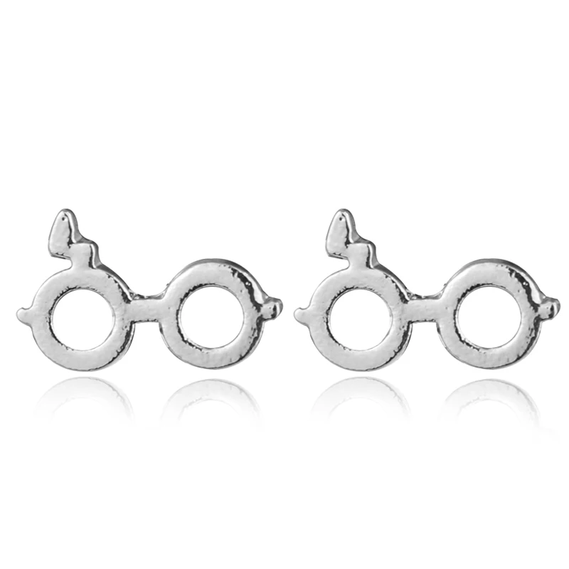 3 Colors Fashion Glasses Stud Earrings Personality Magic for Men Women 2017 Jewelry Gifts | Украшения и аксессуары