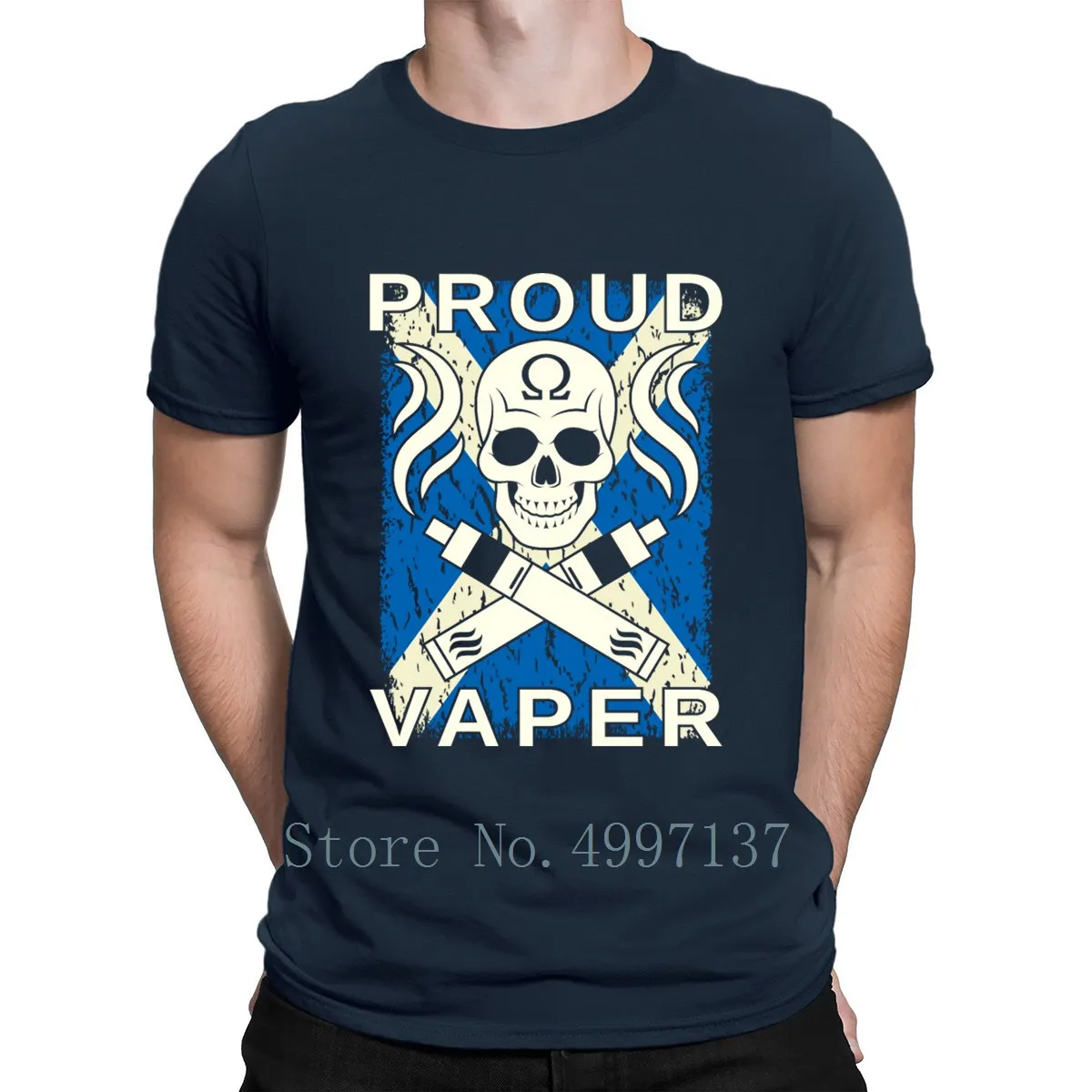Женская футболка с коротким рукавом Proud Vaper летняя в европейском стиле рисунком |