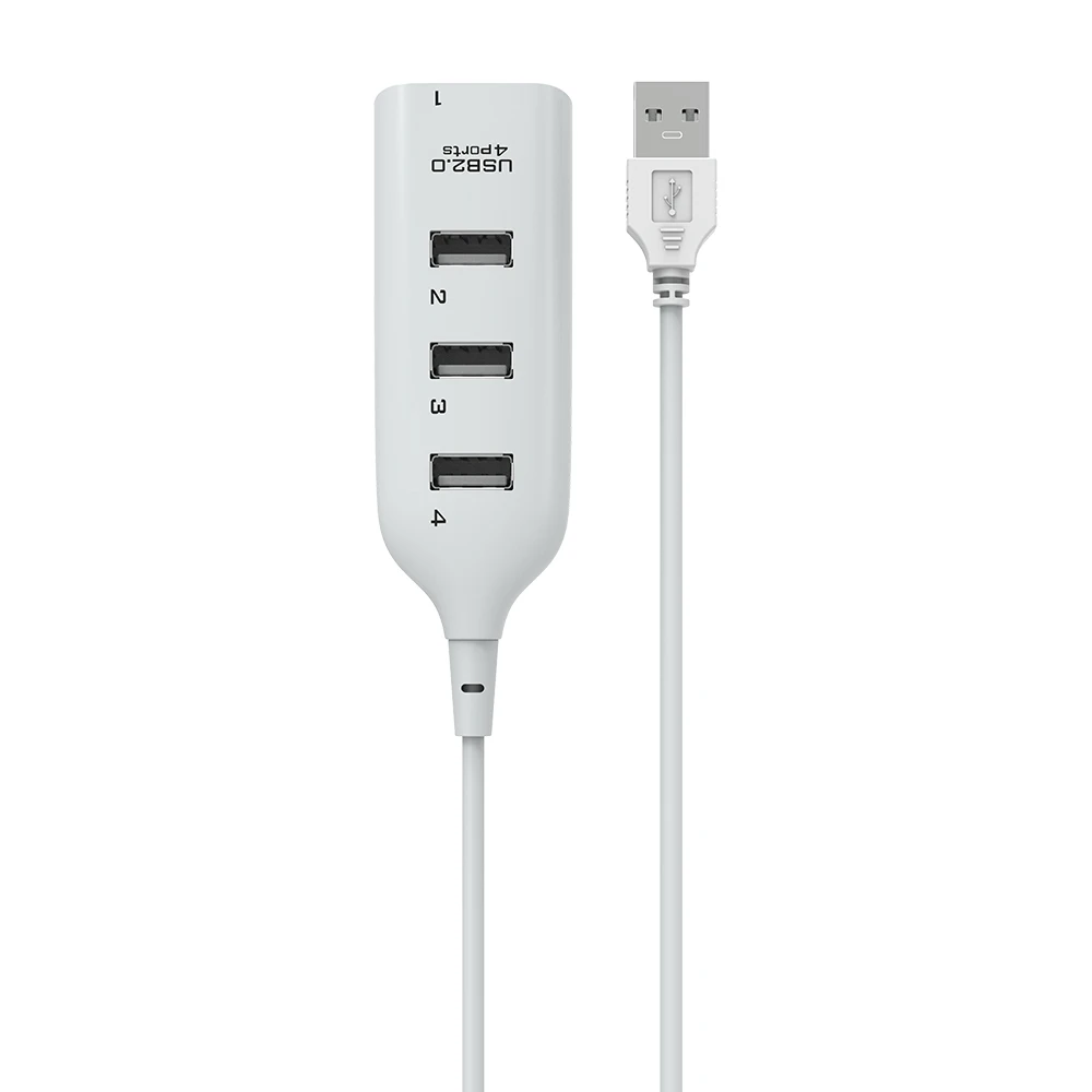 Машина высокой скорости вращения 4 Порты и разъёмы USB 2 0 концентратор 50 см usb-хаб