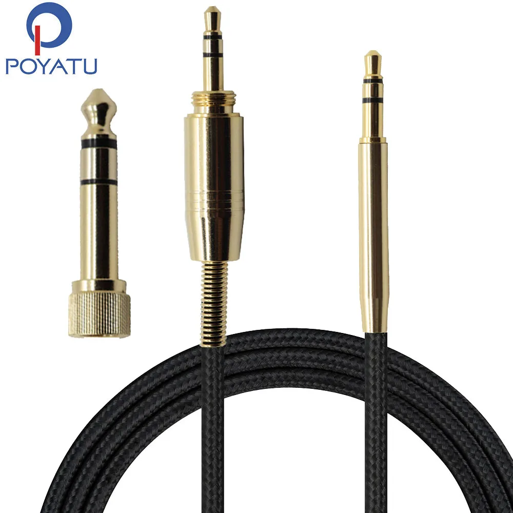 POYATU-Cable de Audio Hifi para auriculares, accesorio para Beats Solo HD Solo2...