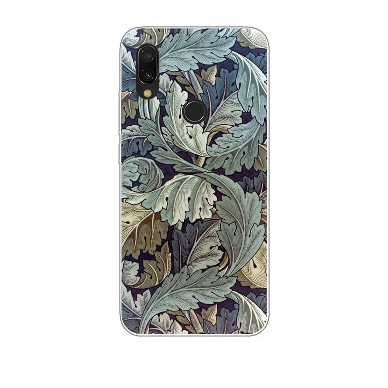 Xiaomi Redmi 7 Case Silicon Precious flower Painting Soft TPU Back Cover for Redmi7 protect Phone cases |