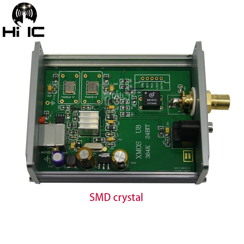 Hi-Fi аудио напряжение подачи асинхронный USB XMOS U8 DAC к коаксиальному оптическому