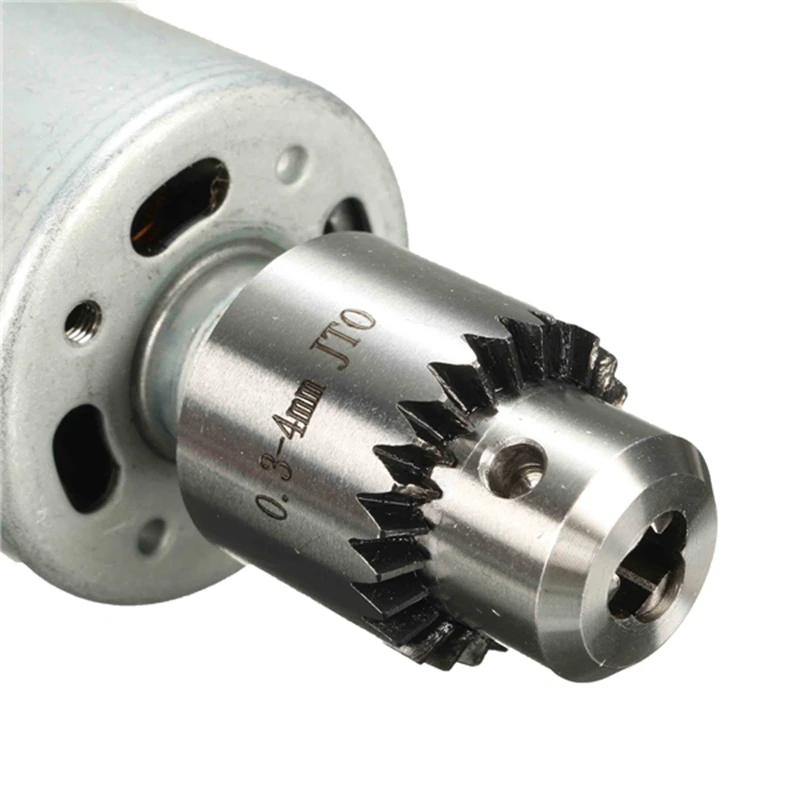 Dc 12V-24V Мини 555 электрическая ручная дрель Высокая мощность 0 3-4 мм Jto патрон для