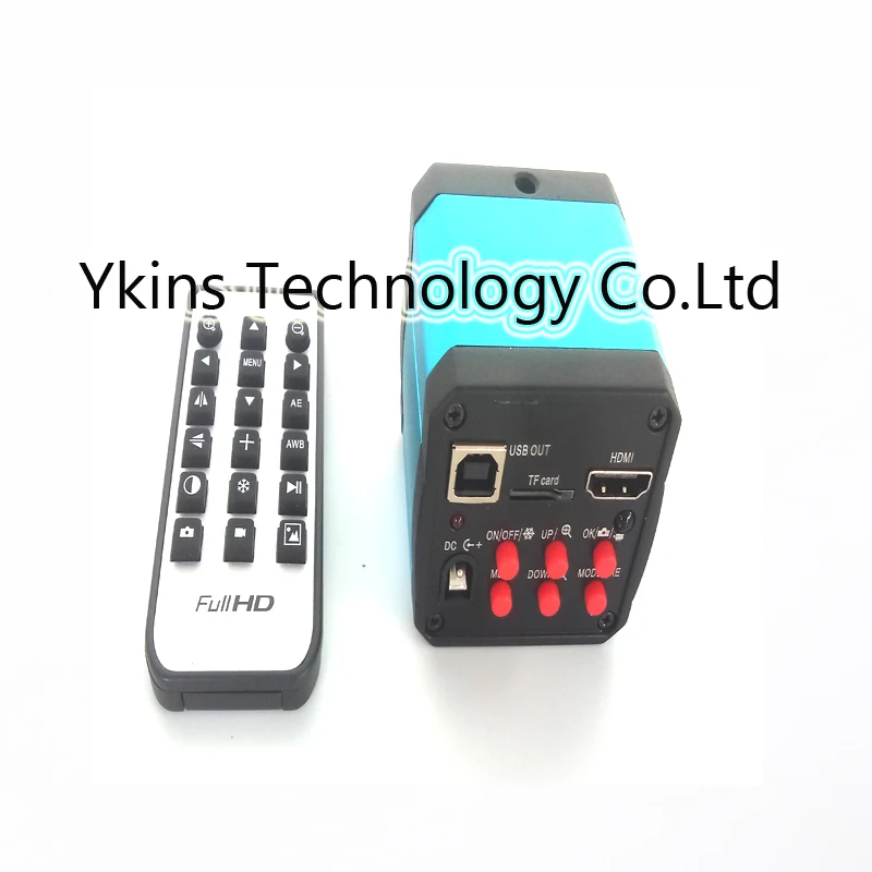 Синий высокоскоростной промышленный микроскоп камера 14 МП HD CCD HDMI USB выходы с