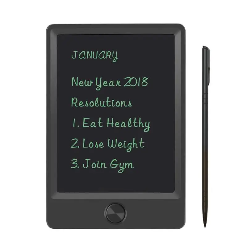 Портативный электронный блокнот, графический блокнот для рисования, lcd планшет, Мини 5 дюймов, светильник, цифровой рисунок, почерк, доска, инструменты