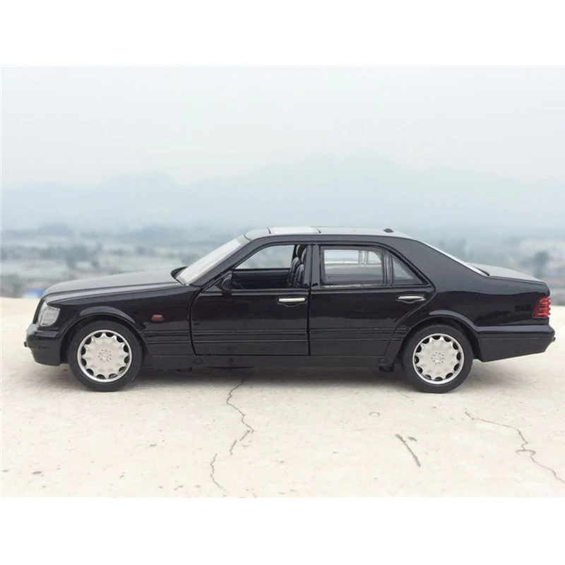 1:32 W140 S600 металлическая классическая модель автомобиля Игрушечная машина из