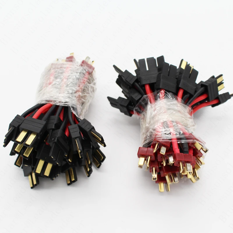 Оптовая продажа RC коннектор 60 мм 14AWG TRX штекер к т образному штекеру|connector