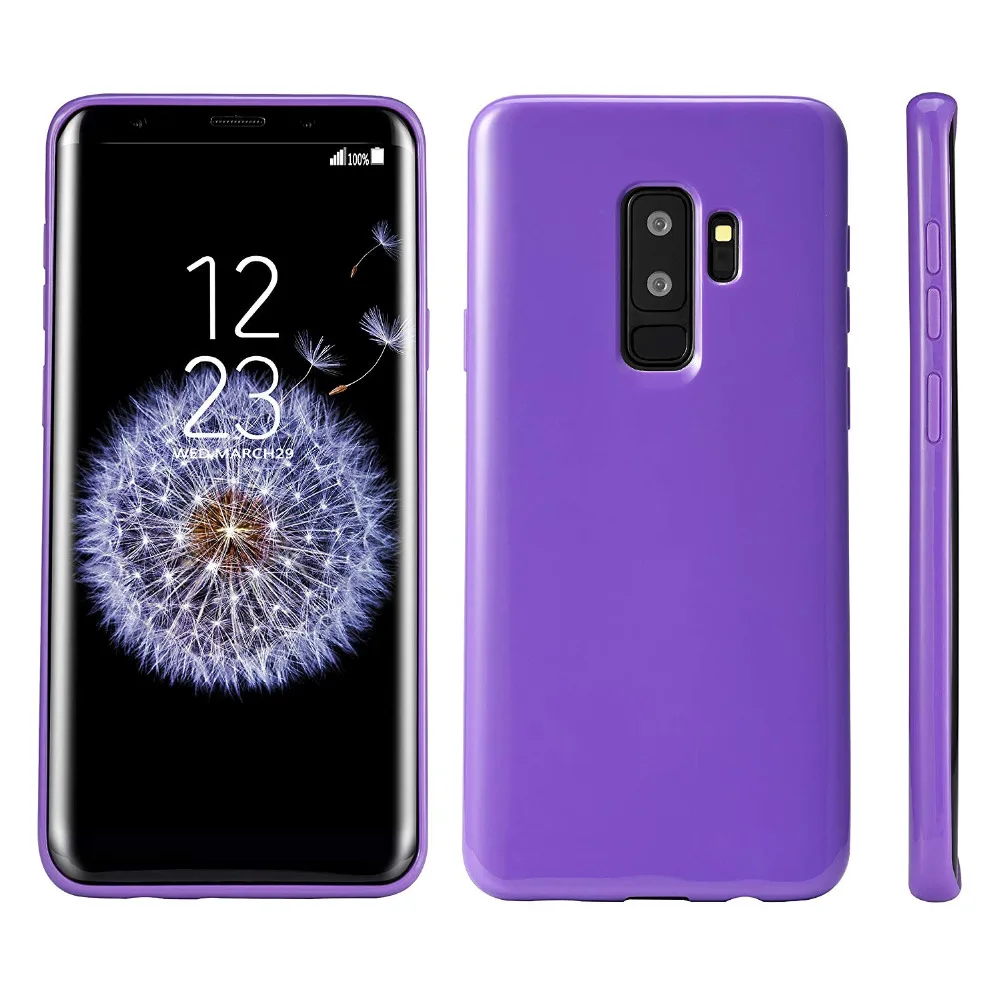 Soft Silicone Phone Case For Samsung Galaxy Note 9 S9 Plus S8 8 S6 edge S7 Shockproof Cute Candy Gel Rubber Cover |