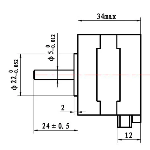 Новый горячий NEMA 17 шаговый двигатель 12 В для ЧПУ Reprap 3D принтер экструдер 36oz-in 26Ncm