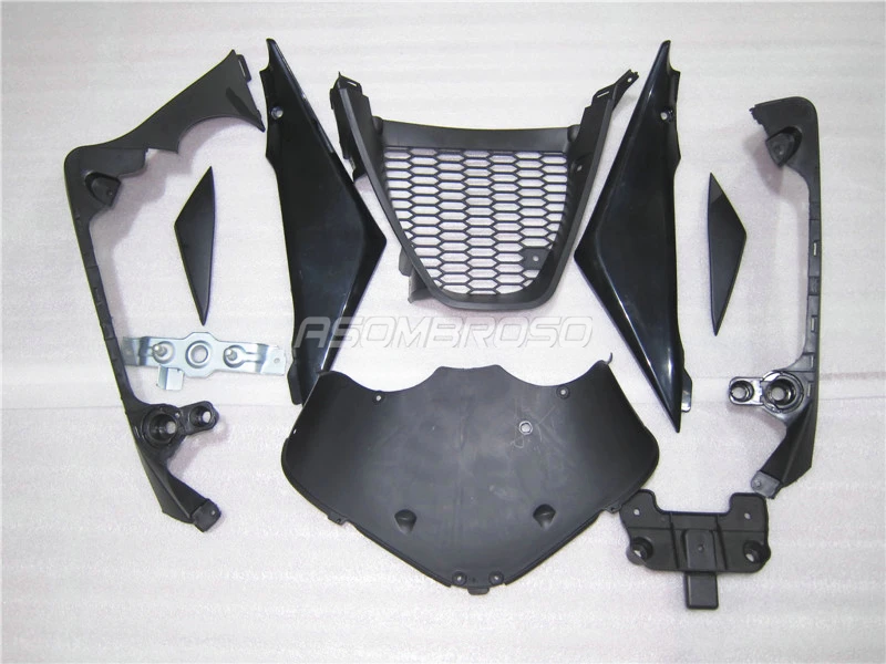 Запасные части для кузова Suzuki GSXR1000 2005 2006 05 06 зеленое пламя черное корпус