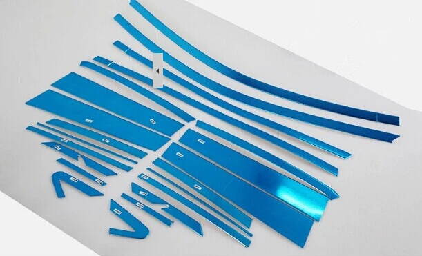 Высококачественная нержавеющая сталь Оконной рамы планки (22 шт) Для 2014 Toyota RAV4 |