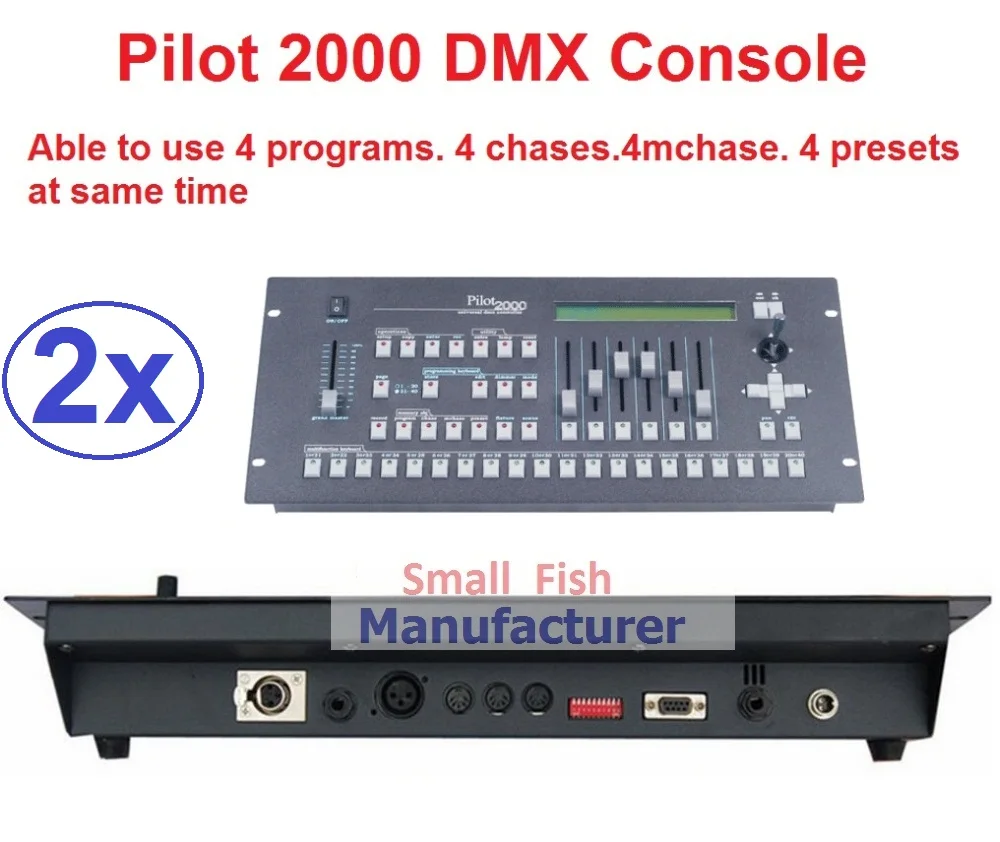 2 шт. в партии контроллер для пилота 2000 DMX 512 сценического освещения диско клубный