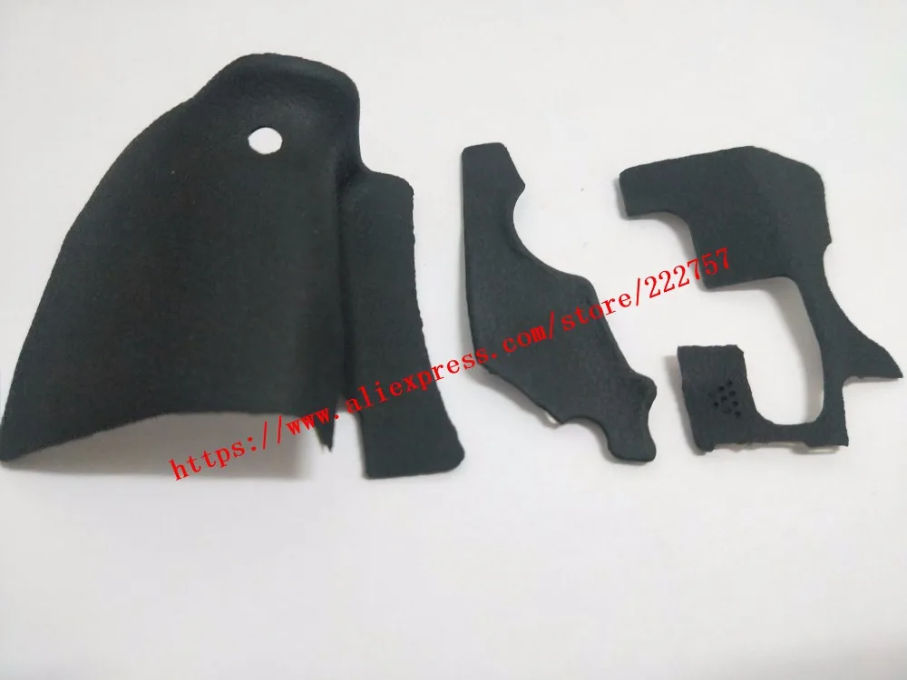 

3 Pcs Body Grip Rubber Cover Shell Replacement Part For Canon 70D Camera Part