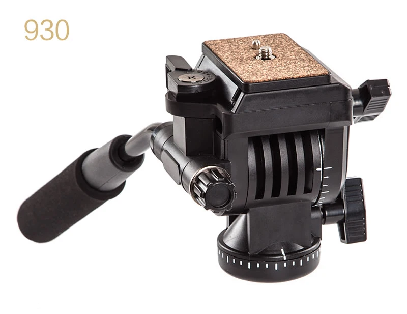 YUNTENG YT 930 DSLR фото камера видео жидкости Перетащите наклон панорамирования штатива