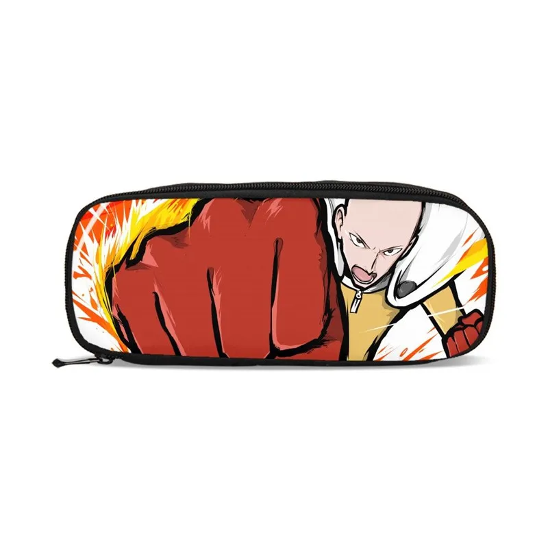 Аниме Сумка для ручек с принтом ONE PUNCH-MAN сумка монет кошелек косметичка мальчиков
