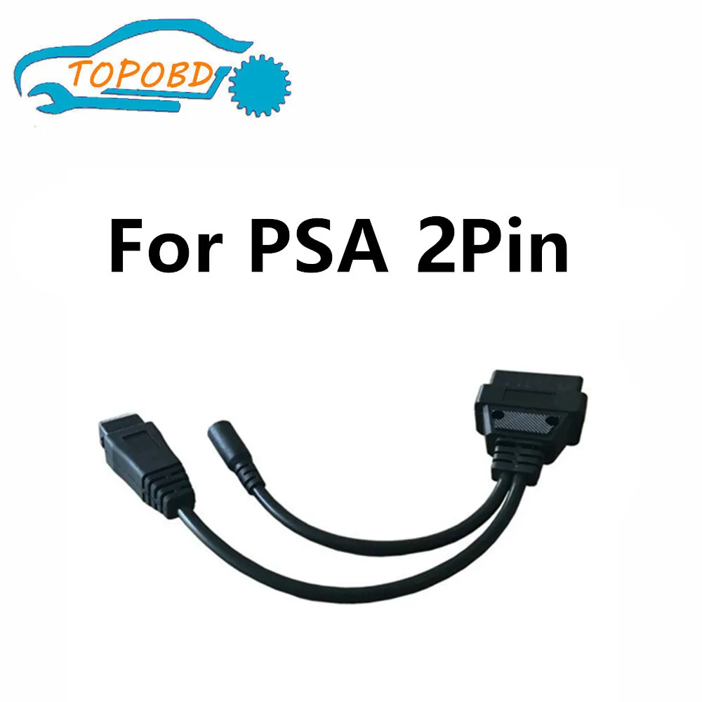 Бесплатная доставка низкие цены для PSA 2pin obd2 Автомобили матч диагностический