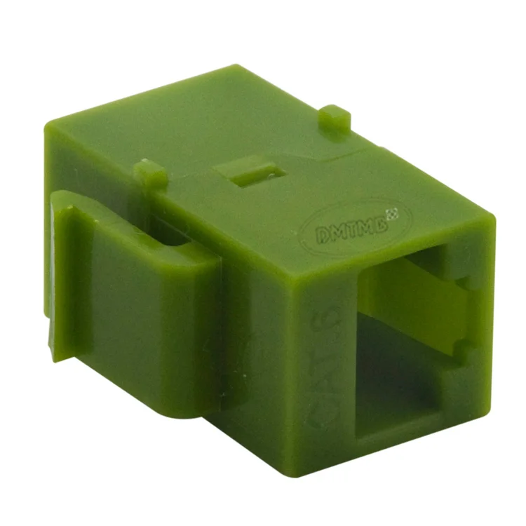 Keystone CAT6 1000M RJ45 с зеленым цветом|cat6 keystone|cat6 rj45 keystonecat6 |