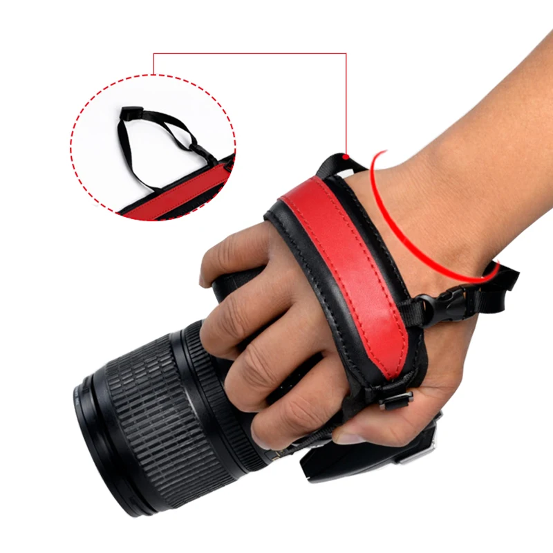 Кожаный ремешок для камеры руки прочный Sony Canon Nikon аксессуары камеры|Ремни камер| |
