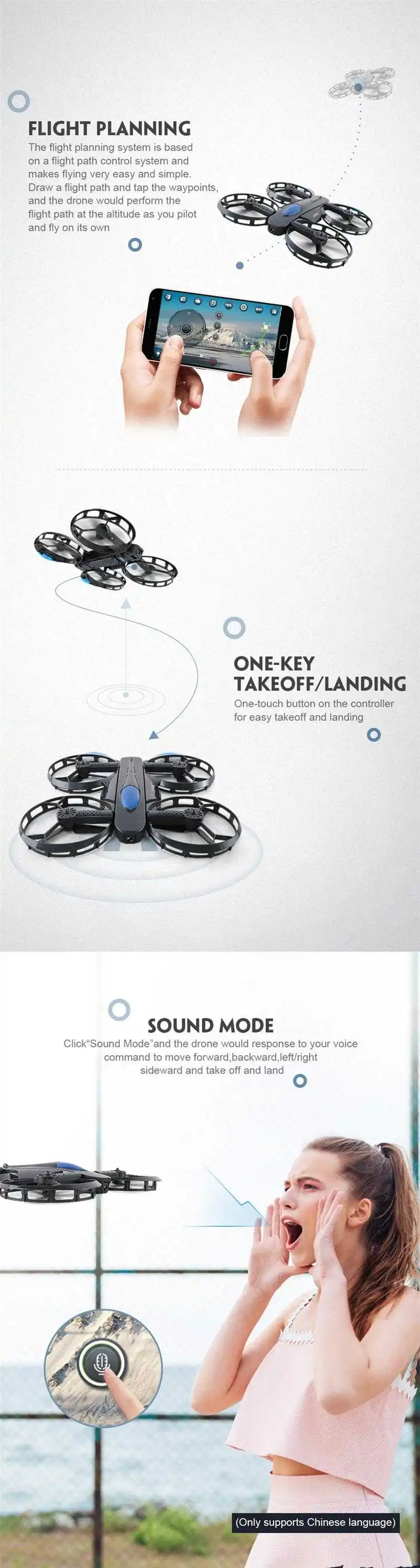 JJRC H45 Квадрокоптер колесо тележки-образный 720P WiFi FPV селфи Дрон с высоким режимом удержания складной рычаг RC Квадрокоптер детские игрушки