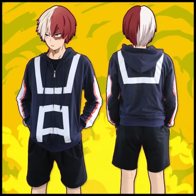 Boku no Hero academic OCHACO URARAKA Midoriya Izuku Bakugou Iida толстовка с капюшоном Джек Косплей Костюм |