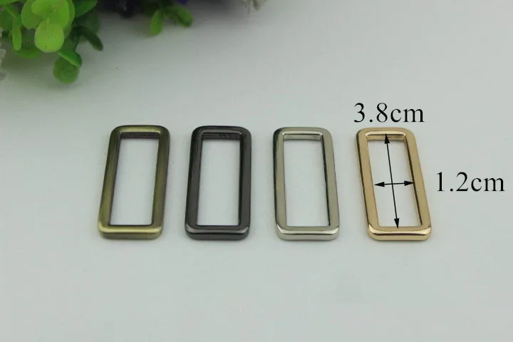 Металлическая Прямоугольная Застежка-кольцо для сумок 5 шт. | Дом и сад
