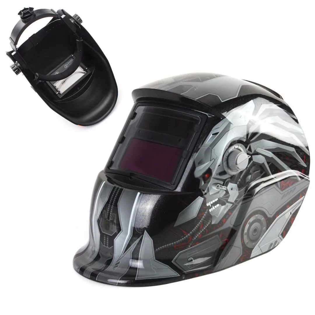 Сварочный шлем с автоматическим затемнением на солнечной батарее | Инструменты