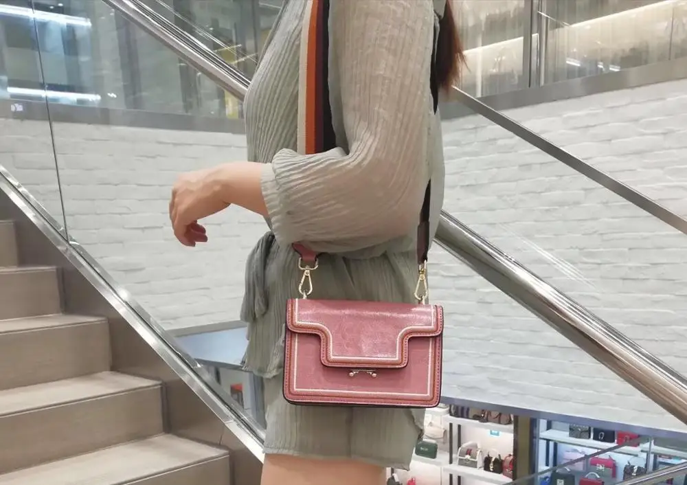 Высококачественная кожаная женская сумка брендового дизайна для создания