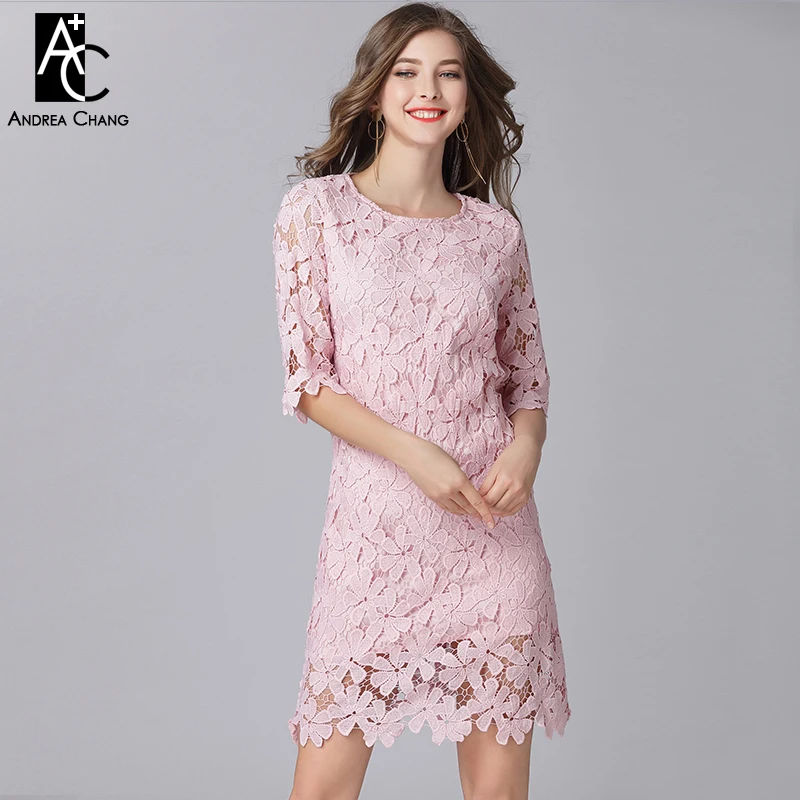 Женское платье большого размера L 5XL высокое качество лето весна выше колена