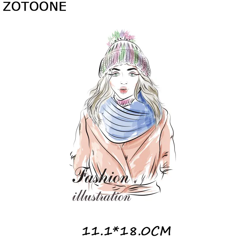 ZOTOONE/нашивки с полосками, набор, железная наклейка, милая собака, Сова, нашивка для футболок, детская одежда для девочек, сделай сам, термо-Стикеры для одежды, одежда M - Цвет: 884
