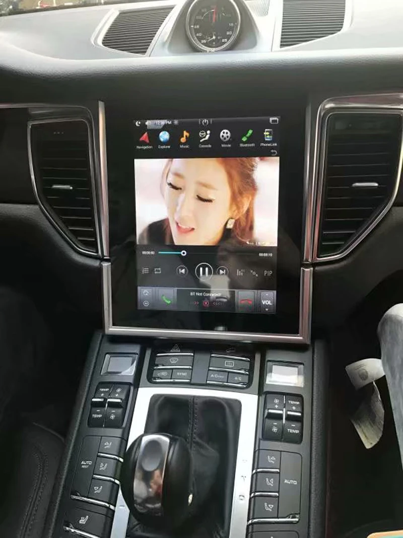 Автомобильный dvd плеер в стиле tesla для Porsche Macan 2016 2017 с android 9 0 автомагнитола стерео