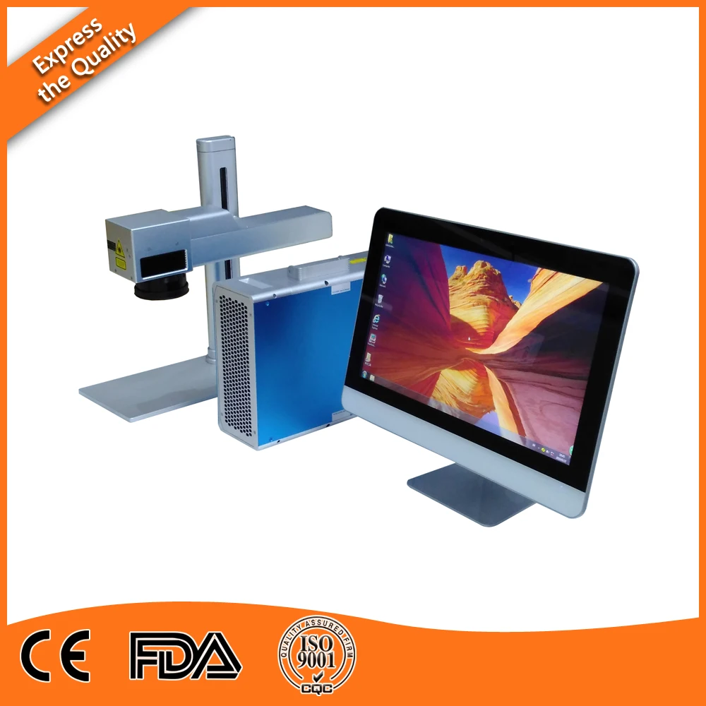 Высший класс 20 Вт углеродное волокно лазерный маркер машина цена