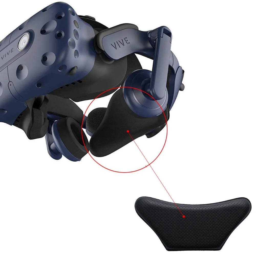 Heasdset пена на замену для HTC Vive PRO VR PU кожаный чехол маска шлем лица Pad