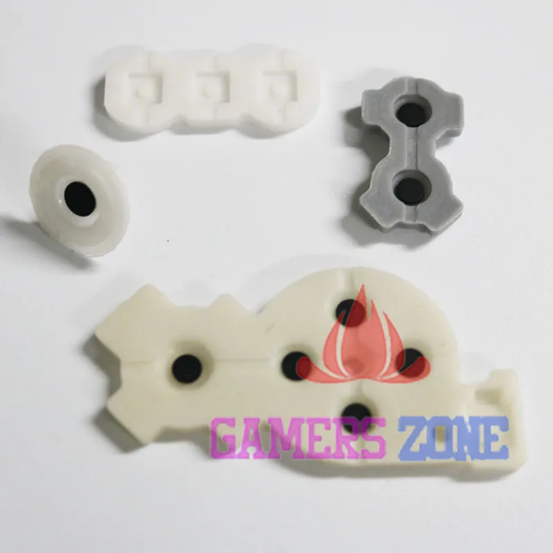 Набор сменных проводящих резиновых прокладок для джойстика WII 50 комплектов |