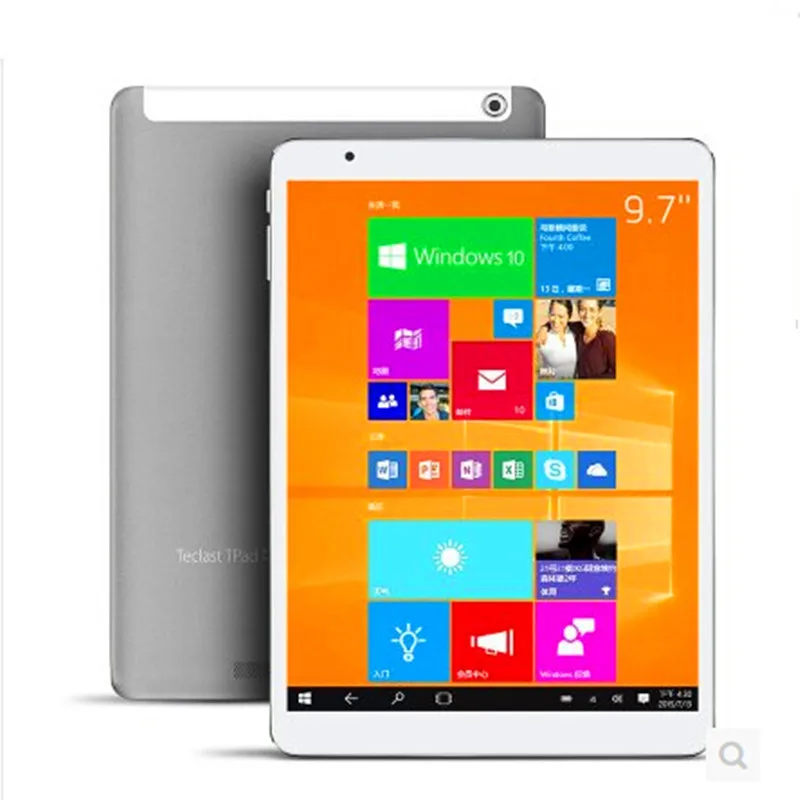 Teclast X98 PLUS II Планшеты Windows 10 и Android 5.1 ПК 9.7 ''Intel Cherry Trail Z8350 4 ГБ /64 IPS 2048*1536 Android|android